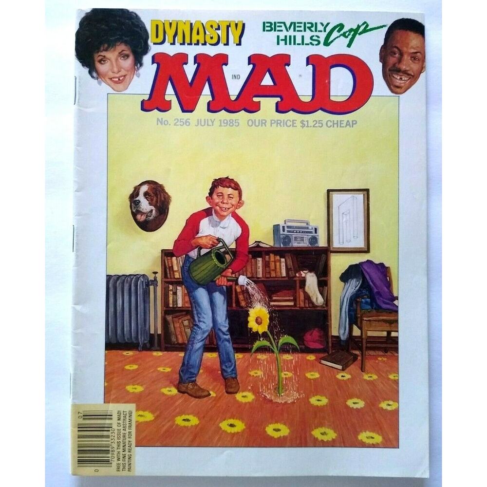 MAD Magazine July 1985 # 256 Beverly Hills Cop Movie Dynasty TV Show Parody